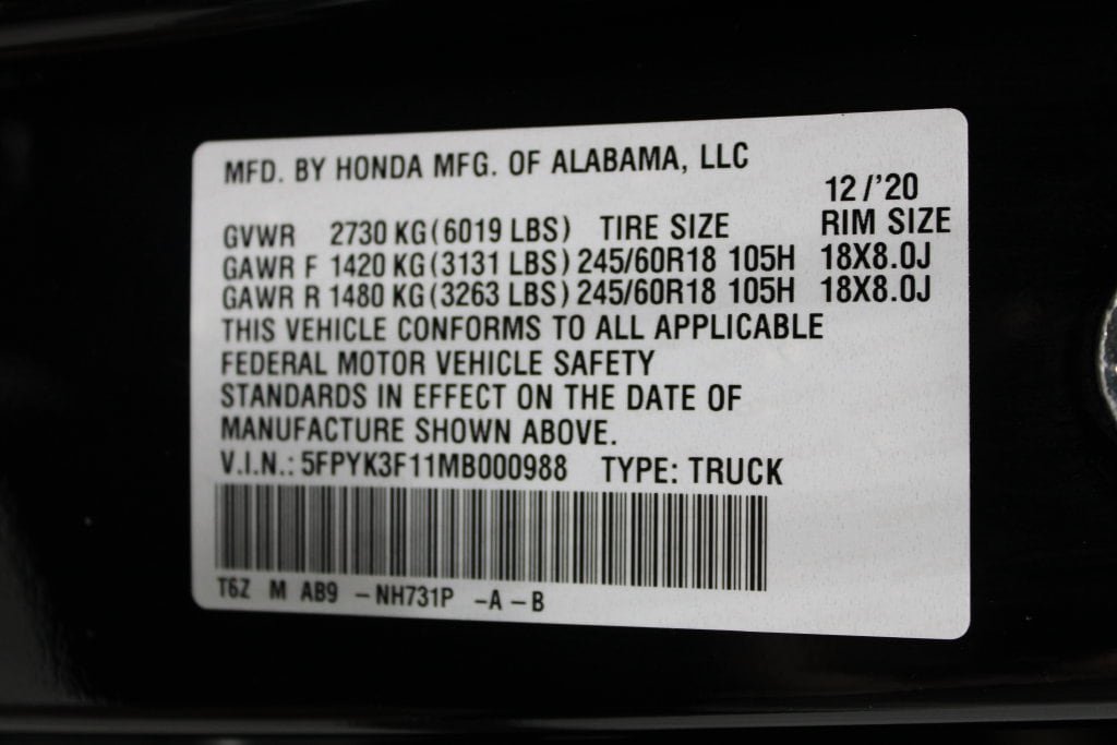 Used 2021 Honda Ridgeline Sport image 39