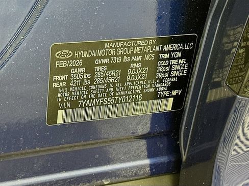New 2026 Hyundai Ioniq 9 Calligraphy AWD/4WD image 24