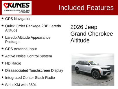 New 2026 Jeep Grand Cherokee Altitude