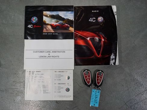 Used 2020 Alfa Romeo 4C Spider w/ Bright Package RWD image 96