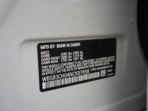 Used 2022 BMW M5 w/ Competition Package AWD/4WD image 55