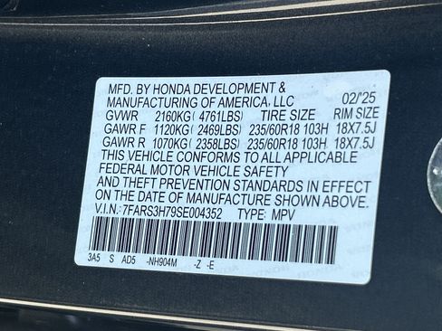 Used 2025 Honda CR-V EX-L image 36