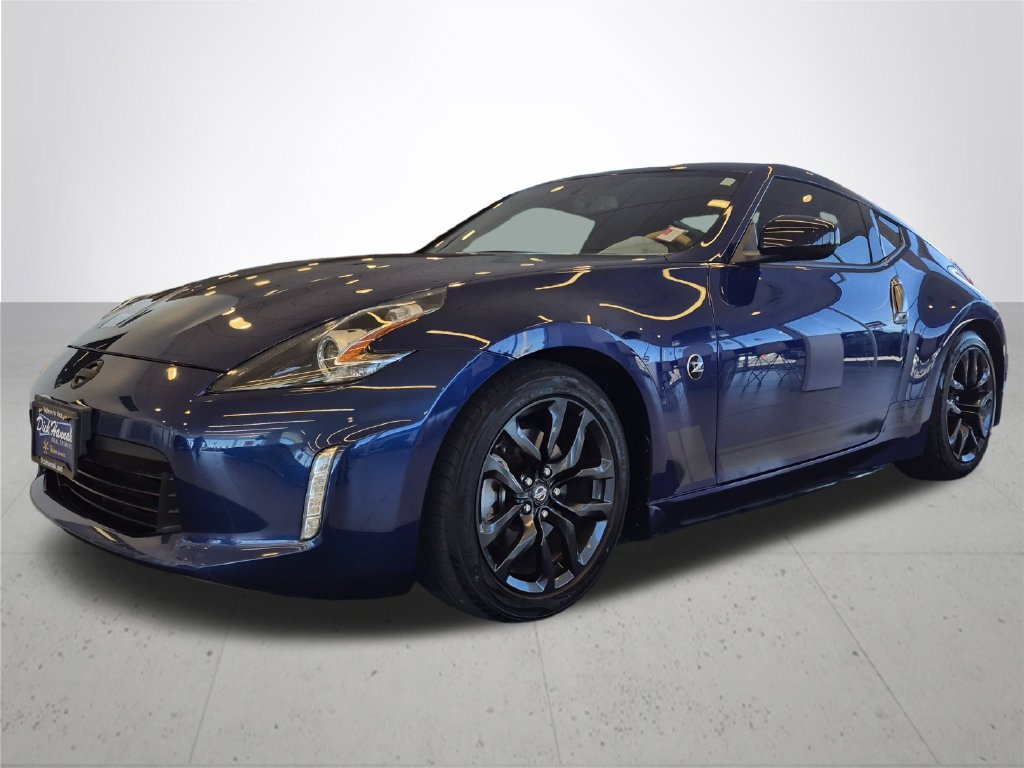 Used 2019 Nissan 370Z Coupe w/ Z34 Heritage Edition - Blue RWD image 2