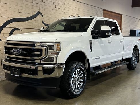 Used 2021 Ford F350 Lariat w/ Lariat Ultimate Package AWD/4WD image 11