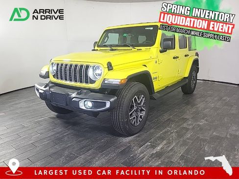 Used 2024 Jeep Wrangler Sahara image 1