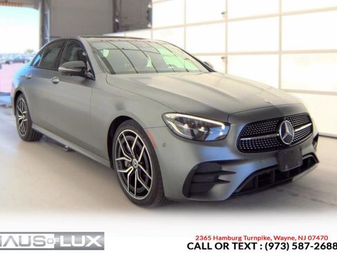Used 2021 Mercedes-Benz E 350 4MATIC Sedan w/ Premium Package image 1
