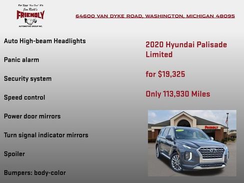 Used 2020 Hyundai Palisade Limited AWD/4WD image 30
