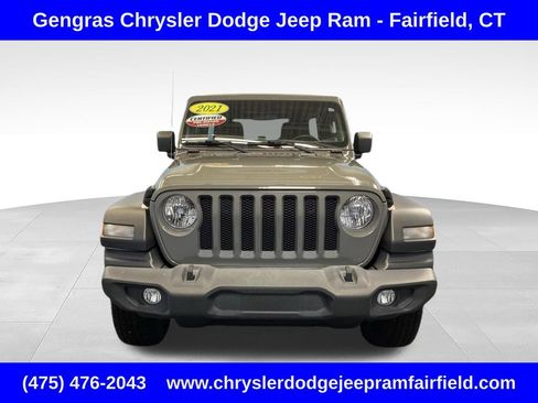 Used 2021 Jeep Wrangler Unlimited Sport AWD/4WD image 2