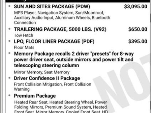 Used 2020 Buick Enclave Premium w/ Sun and Sites Package AWD/4WD image 37