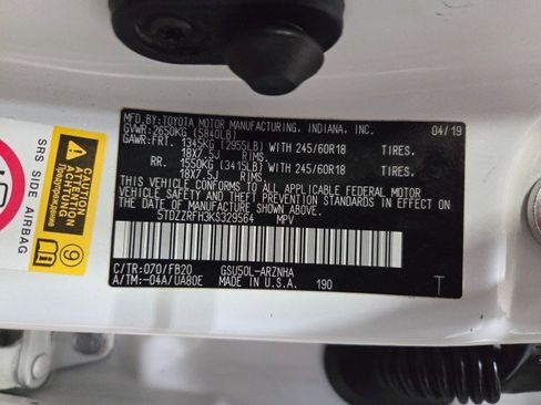 Used 2019 Toyota Highlander LE image 91