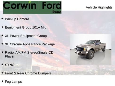 Used 2018 Ford F150 XL w/ Equipment Group 101A Mid AWD/4WD image 7