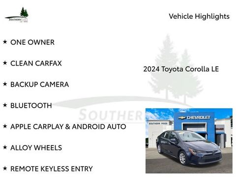 Used 2024 Toyota Corolla LE FWD image 8
