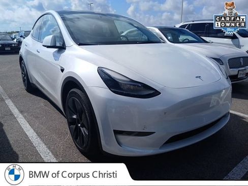 Used 2025 Tesla Model Y Long Range AWD/4WD image 1