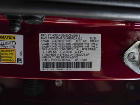 Used 2025 Honda Ridgeline TrailSport image 45
