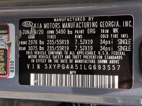 Used 2020 Kia Sorento S FWD image 27
