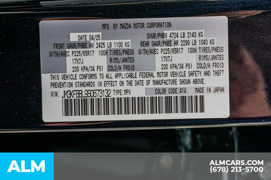 Used 2025 MAZDA CX-5 AWD 2.5 S w/ Select Package image 58