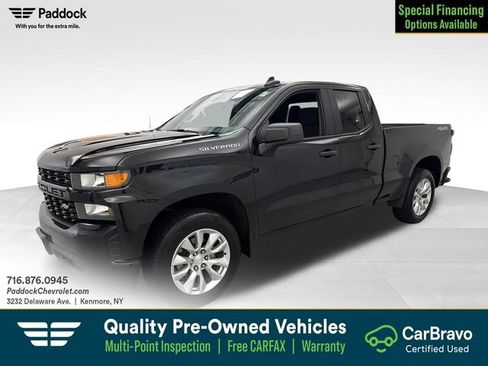 Used 2020 Chevrolet Silverado 1500 Custom w/ Custom Value Package AWD/4WD image 1