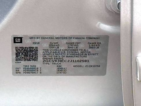 Used 2018 Chevrolet Silverado 1500 LT w/ All Star Edition AWD/4WD image 18