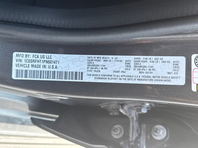 Used 2023 RAM 1500 Limited AWD/4WD image 41
