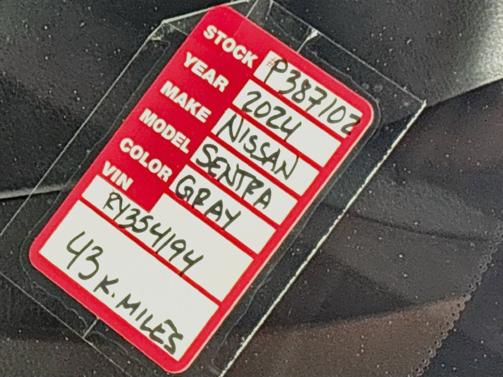Used 2024 Nissan Sentra S FWD image 24