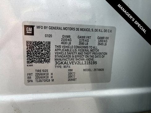 Used 2020 GMC Terrain SLT w/ Preferred Package AWD/4WD image 29