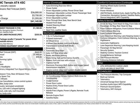 Used 2023 GMC Terrain AT4 w/ Infotainment Package II AWD/4WD image 45