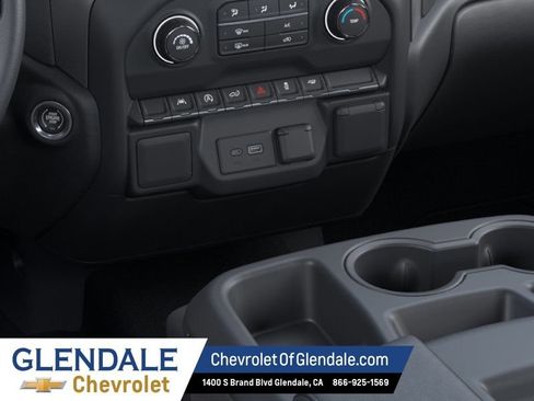New 2026 Chevrolet Silverado 1500 Custom w/ Turbomax Blackout Package RWD image 23