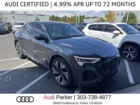 Used 2024 Audi Q8 e-tron Prestige w/ Prestige Package AWD/4WD image 3