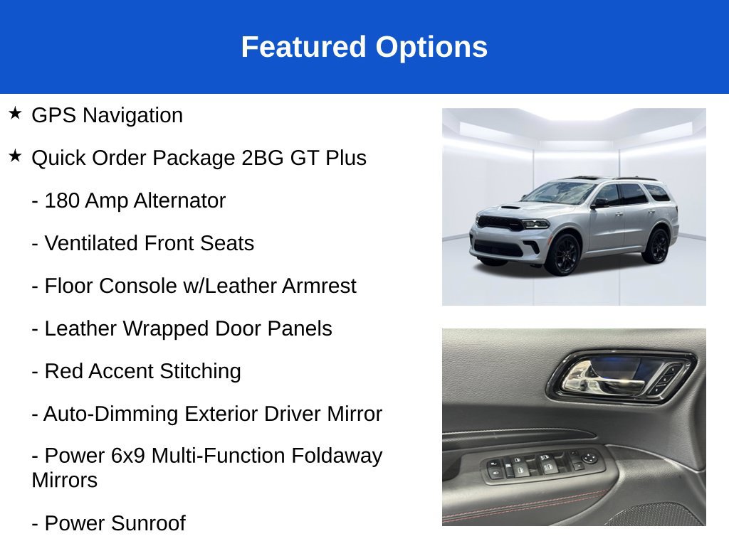 Used 2024 Dodge Durango GT AWD/4WD image 3
