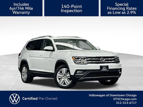 Certified 2019 Volkswagen Atlas SE w/ Panoramic Sunroof Package image 1