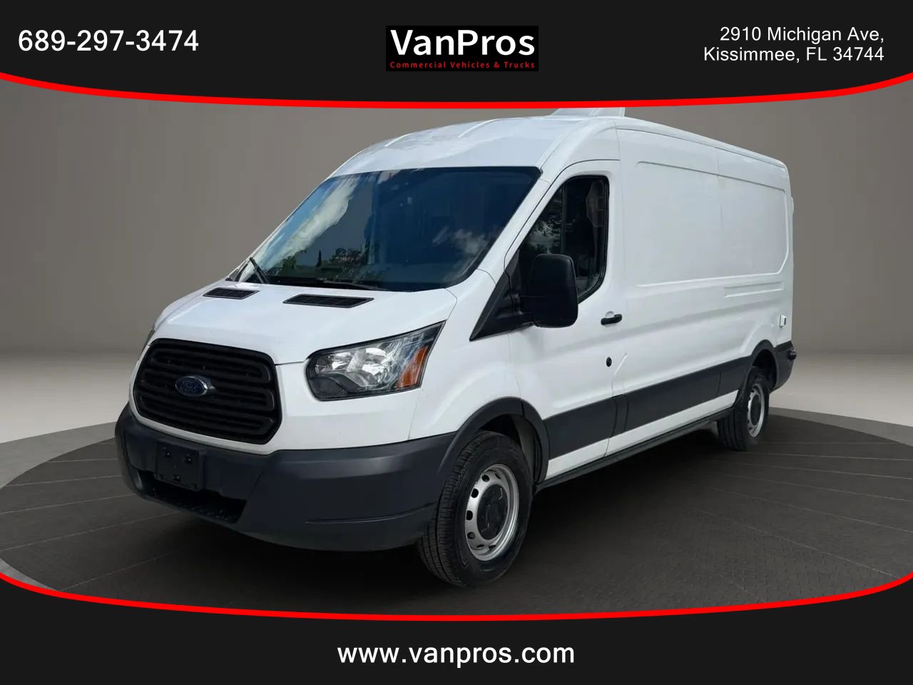 Used 2018 Ford Transit 250 148 Medium Roof RWD image 1