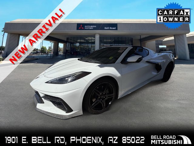 Used 2024 Chevrolet Corvette Stingray Preferred Cpe w/ Stealth Interior Trim Package RWD image 1