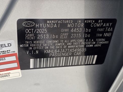 Certified 2026 Hyundai Sonata SEL FWD image 30
