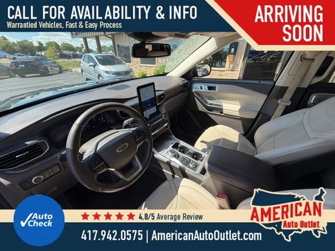 Used 2020 Ford Explorer Platinum w/ Premium Technology Package AWD/4WD image 19