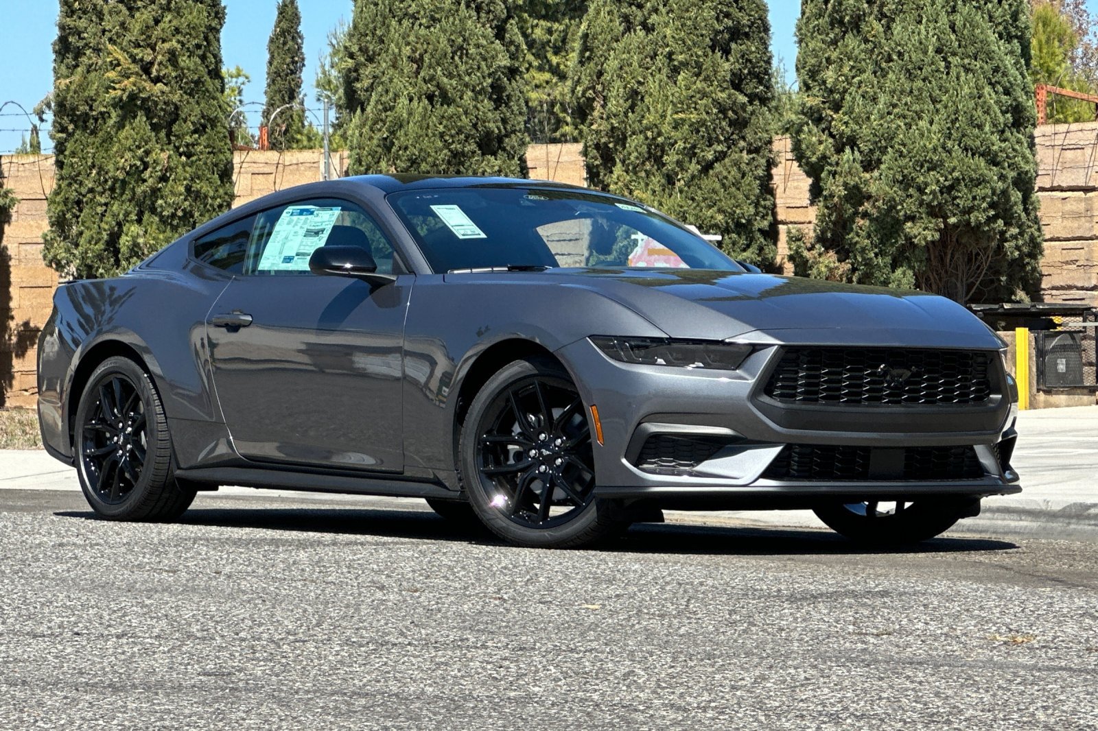New 2026 Ford Mustang Coupe w/ Mustang Nite Pony Package RWD image 2