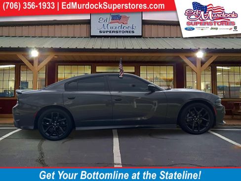 Used 2022 Dodge Charger R/T w/ Blacktop Package RWD image 1