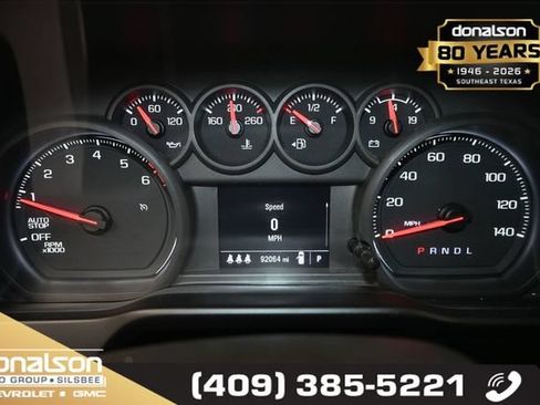 Used 2024 Chevrolet Silverado 1500 Custom w/ Turbomax Blackout Package AWD/4WD image 6