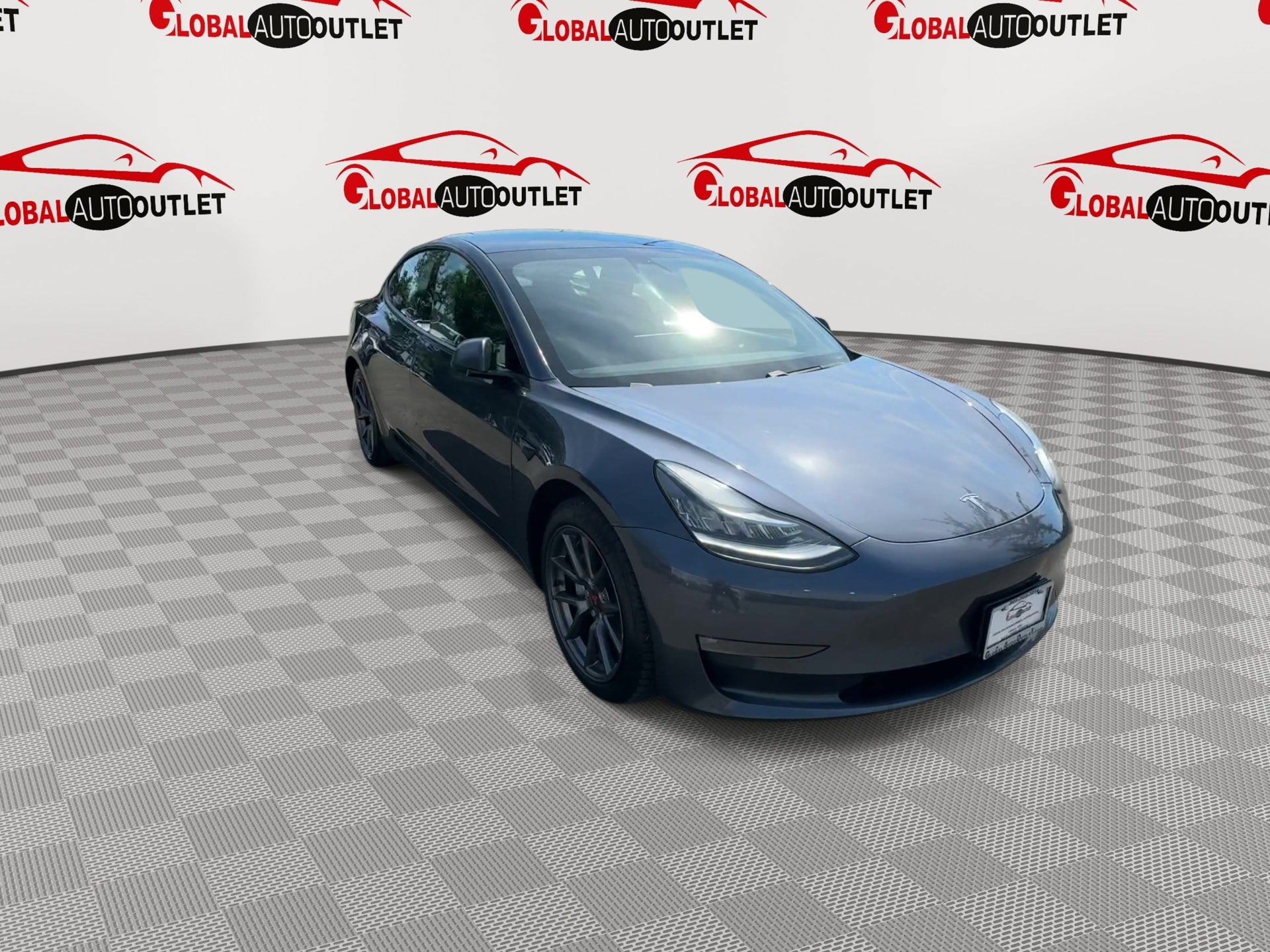 Used 2021 Tesla Model 3 Long Range AWD/4WD image 2