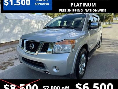 Used 2014 Nissan Armada Platinum w/ 2nd Row Captain Seat Package