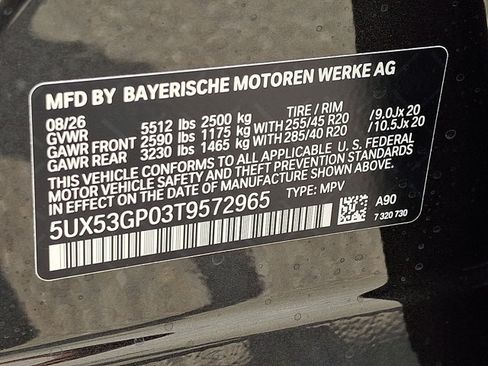 New 2026 BMW X3 xDrive30i w/ Premium Package AWD/4WD image 19