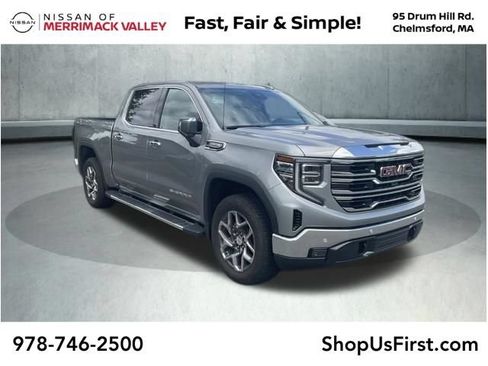 Used 2025 GMC Sierra 1500 SLT w/ SLT Premium Plus Package AWD/4WD image 1
