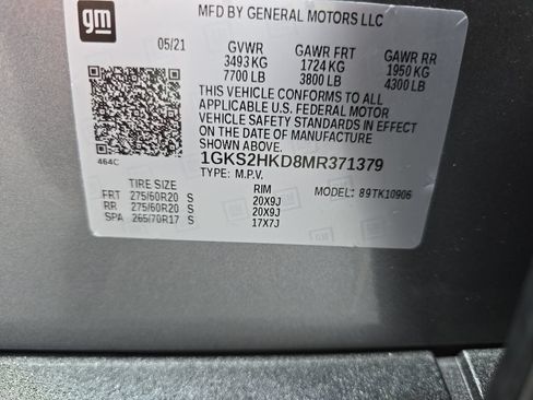 Certified 2021 GMC Yukon XL AT4 w/ AT4 Premium Package AWD/4WD image 37