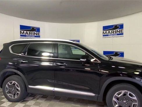 Used 2023 Hyundai Santa Fe Blue image 3