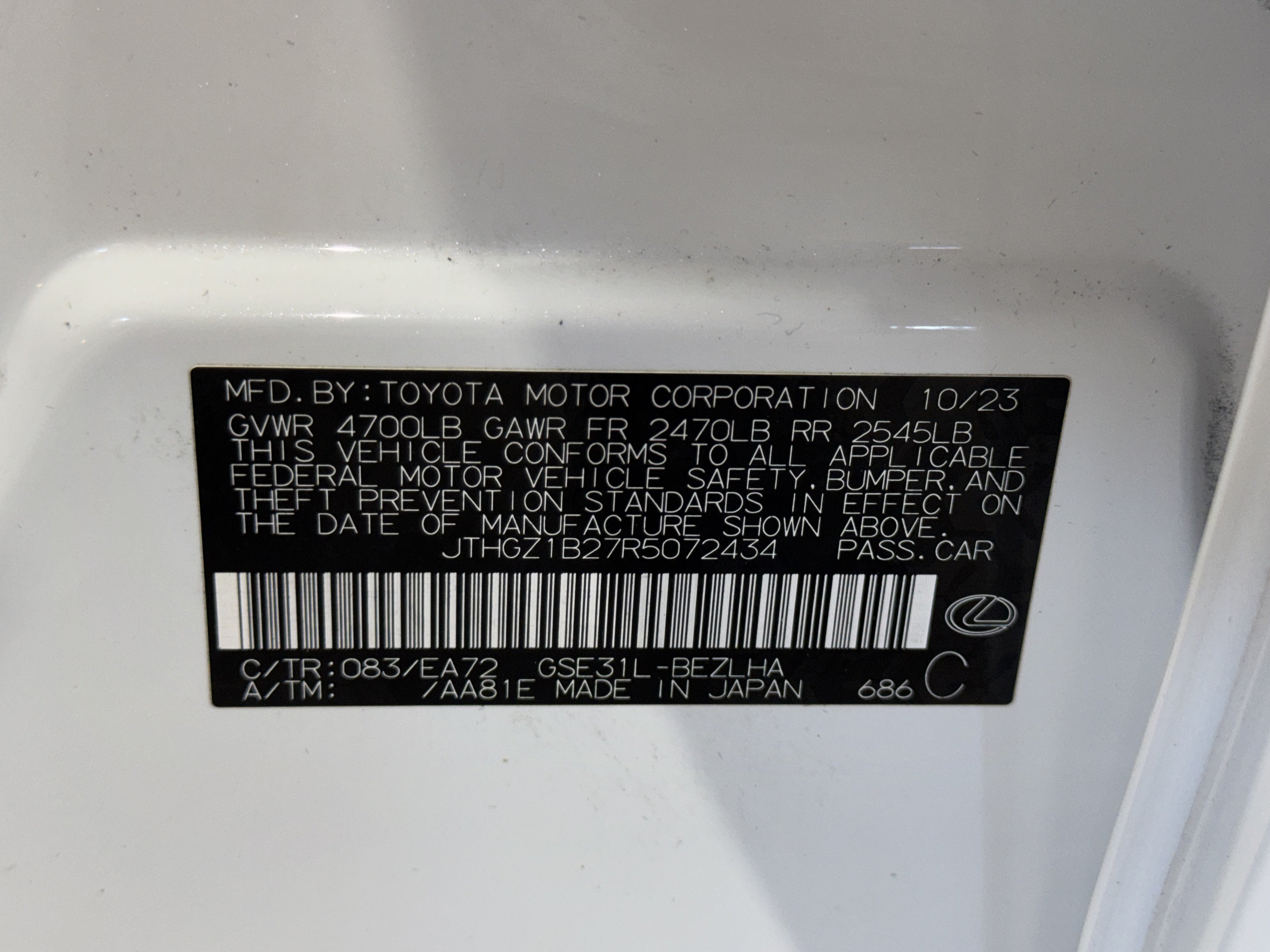 Used 2024 Lexus IS 350 F Sport RWD image 38