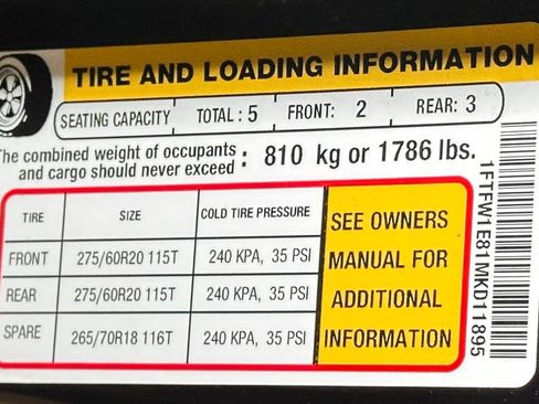 Used 2021 Ford F150 XLT w/ Equipment Group 302A High AWD/4WD image 58