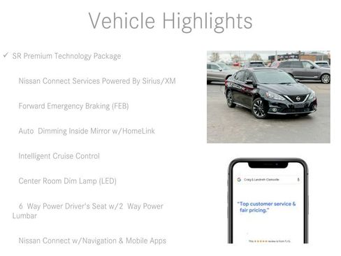 Used 2017 Nissan Sentra SR w/ SR Premium Technology Package image 6