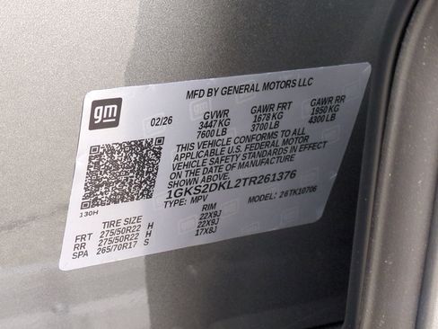 New 2026 GMC Yukon Denali w/ Sun & Power Step Package image 69