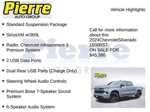 Used 2024 Chevrolet Silverado 1500 RST w/ True North Edition Plus AWD/4WD image 14