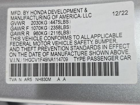 Used 2022 Honda Accord Sport Special Edition image 34