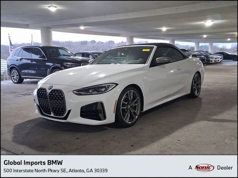 Used 2021 BMW M440i Convertible w/ Premium Package image 1